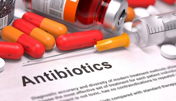 antibiotic para sa prostatitis