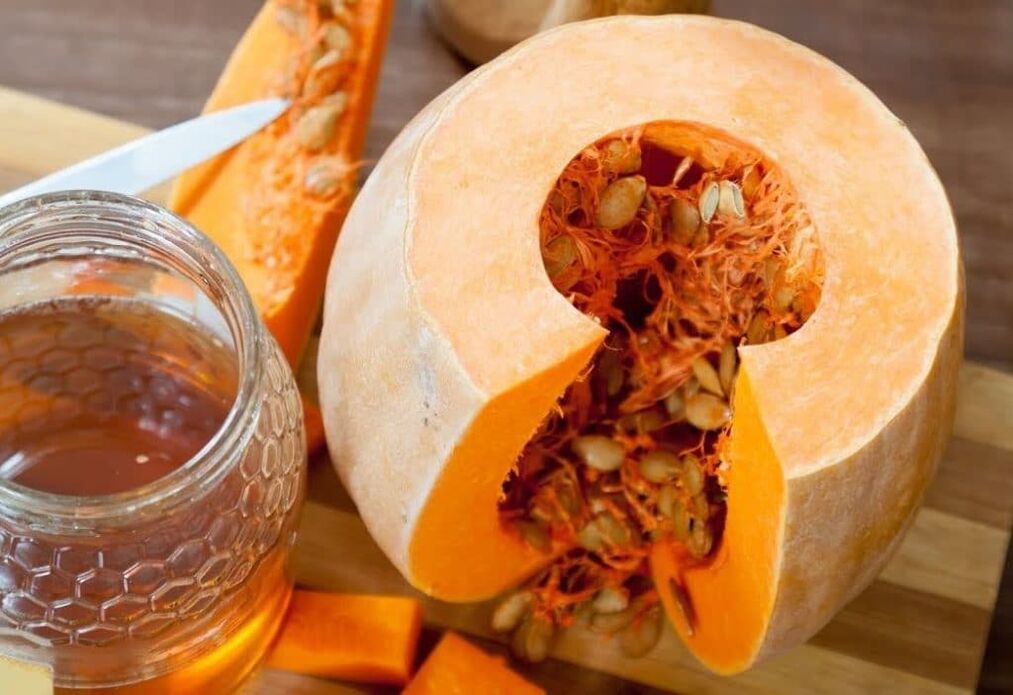 honey at pumpkin seeds para sa prostatitis