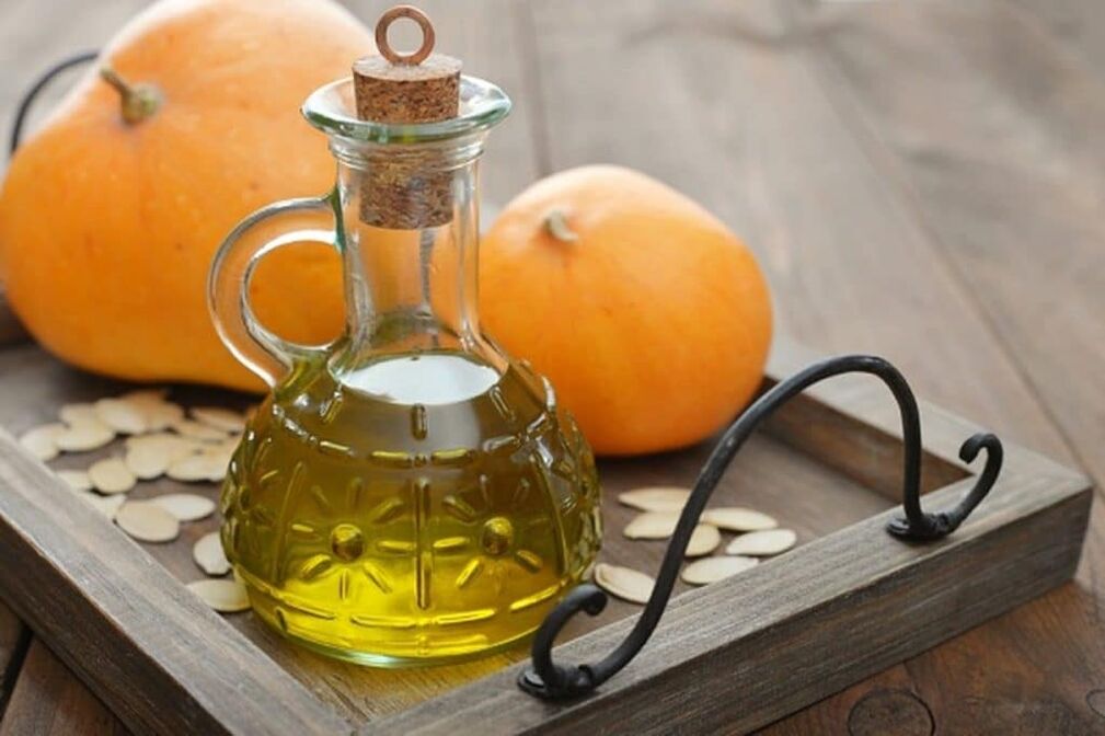 pumpkin seed oil para sa paggamot ng prostatitis